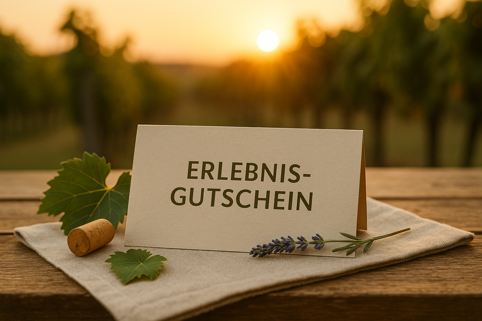 Erlebnisgutschein